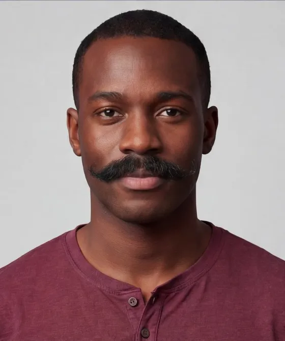 Hungarian Moustache: after
