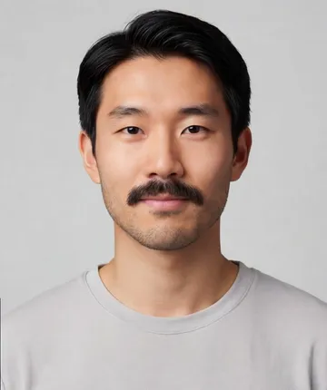 大唇髭配胡渣