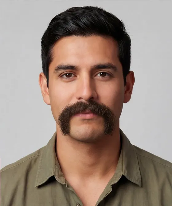 Walrus Moustache: after