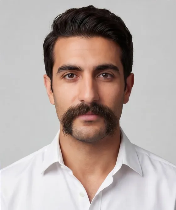 Walrus Moustache: after