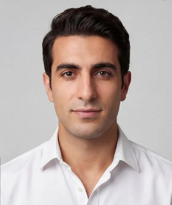 اللحية الكاملة (Full Beard): before, clean shaven